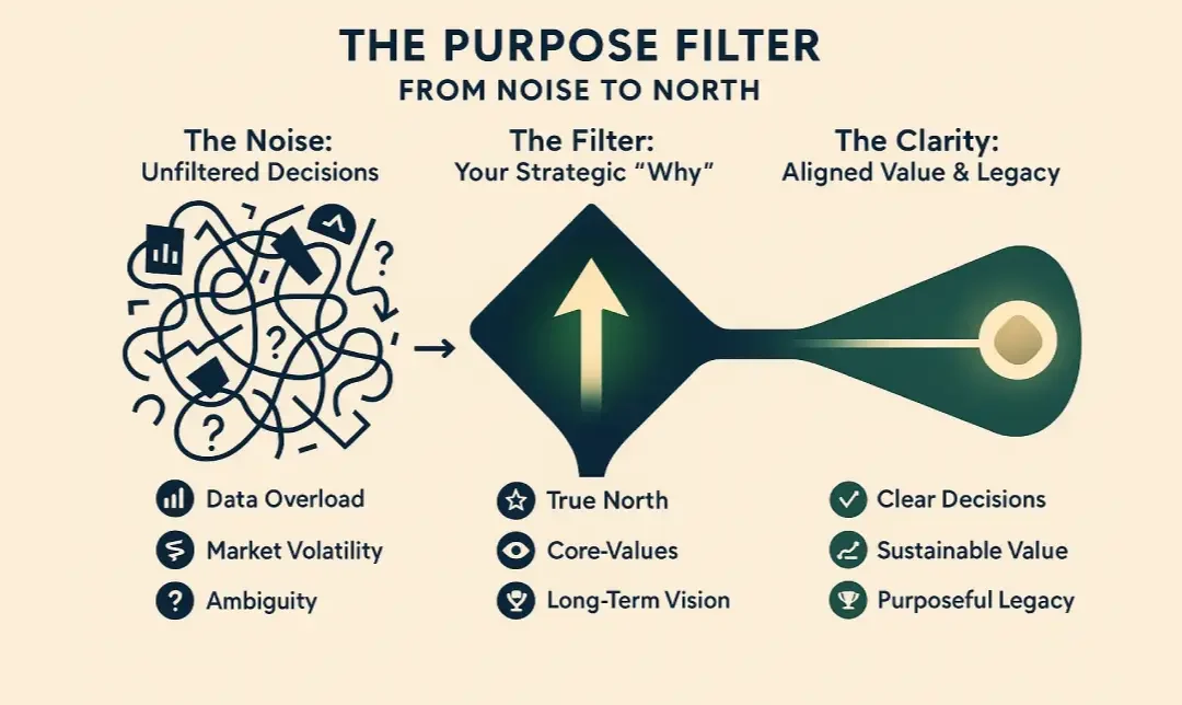 The Purpose Filter: How Executive Decisions Align with Your “Why” to Maximize Long-Term Value